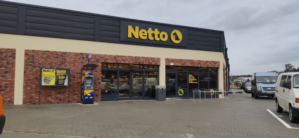 Netto Markt auf dem Polenmarkt Hohenwutzen